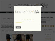 Tablet Screenshot of chardonnaymoi.com